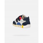 GEOX ΑΓΟΡΙ  SNEAKERS  B3555C 01454 C0899 ΑΣΠΡΟ ΝΑΥΤΙΚΟ